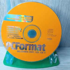 PC FORMAT DEMO 129 DEC 2001 CD 1 PC CD ROM - RARE RETRO SOFTWARE - Picture 1 of 2