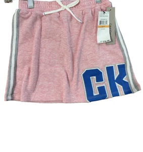 Calvin Klein Jeans Girls Skirt Outline Logo Color Pink Size S/P (7) - Picture 1 of 5