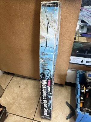 Pro Line MS220BK Studio Microphone Boom Stand Black - Image 1 of 2