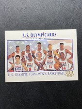 1992 Impel Olympicards US Olympic Dream Team #18 Michael Jordan Magic Bird