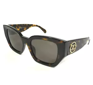 Chanel Sunglasses 5506-A c.714/83 Tortoise Square Frames Brown Lenses 51-21-140 - Picture 1 of 12