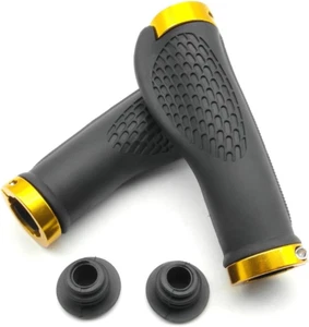 Ergonomic Design Rubber Bike Bicycle Handlebar Comfort MTB Grips Anti-Slip Mount - Picture 1 of 12
