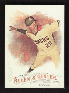 2016 Topps Allen & Ginter   Brad Ziegler #31 Arizona Diamondbacks