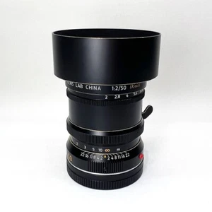 Light Lens Lab 50mm F2 SP2 Cooke Speed Panchro II Leica M M6 M240 M9 Black Brass - Picture 1 of 6