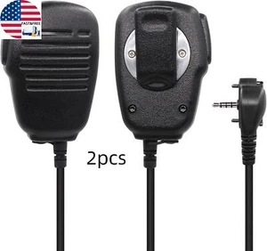 2PCS Radio Speaker Mic for Portable Radlio VX350 VX354 VX351 VX454 VX459 Radio - Picture 1 of 6