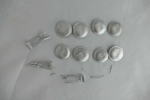 Metal Shield Lot for Small Size Figure - Diameter 17mm - Picture 1 of 2