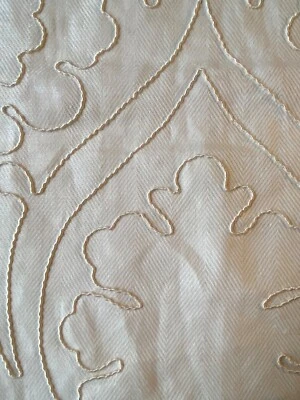 Kravet Candace Olson  Alder Ivory 24" Fabric Remnant - Image 1 of 4