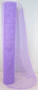 Deko-Stoff Mesh 900 x 50cm auf einer Rolle kleine Maschen, lila - Bild 1 von 4