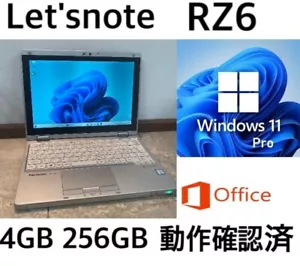 Panasonic Let's Note CF-RZ6 CORE i5 7Y57 RAM 4GB SSD 256GB - Picture 1 of 7