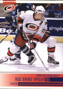 2004-05 (HURRICANES) Pacific Blue #46 Rod Brind'Amour /250