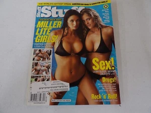 STUFF For Men Magazine April 2003 #41 Miller Lite Girls! Tastes Great - Picture 1 of 6