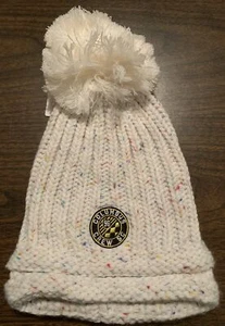 Adidas Columbus Crew SC Soccer Beanie Sz. OSFM NEW 009KW-553 White/Confetti - Picture 1 of 2