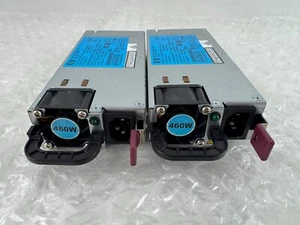Lot 2 HP 460W Switching Power Supply HSTNS-PD14 - Picture 1 of 6