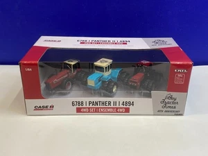 ERTL 1/64 TOY TRACTOR TIMES 40TH ANNIVERSARY 3 PACK 6788/PANTHER II/4894 - Picture 1 of 10