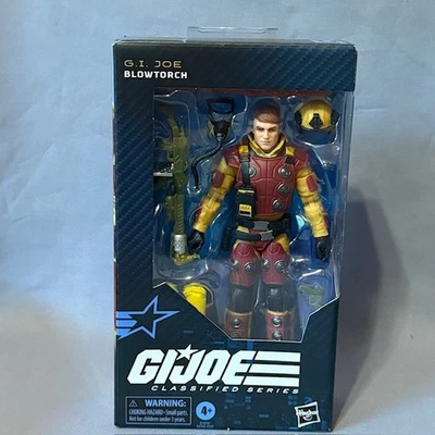 Blowtorch Gi Joe Classified Series Cobra Action Figure Hasbro Box MOC #154 Fire - Image 1 of 4