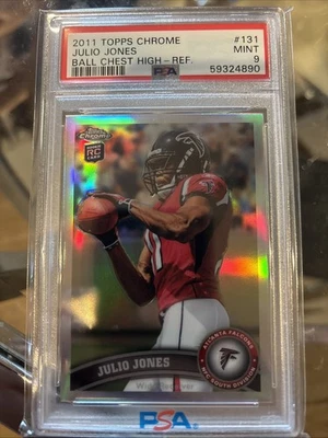 2011 Topps Chrome - Julio Jones #131 Refractor (RC) - Image 1 of 2
