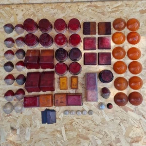 Lote de trabajo de lentes ligeras de vehículo Rubbolite vintage 7214 6320 6404 7203 7737 0032 - Imagen 1 de 23