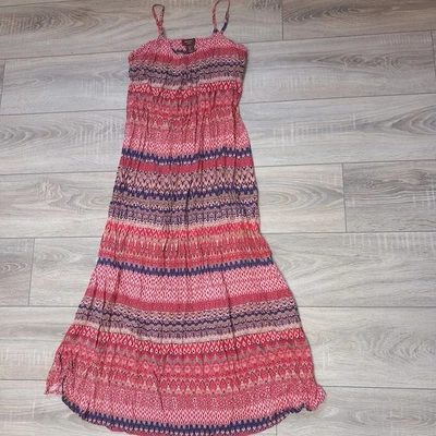 Sommerliches Trägerkleid Damen Strandkleid Gr 36 /M Boho, Batik, Maxikleid,TOP - Bild 1 von 2