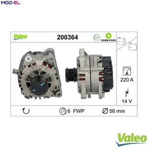ALTERNATOR 200364 FOR FORD MONDEO/V/Hatchback/Turnier TRANSIT/CUSTOM/V362/Van - Picture 1 of 13
