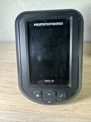 Humminbird PiranhaMAX 197c DI Fishfinder, Used Head Unit Only Untested - Image 1 of 2