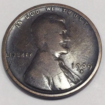 1909-S Lincoln Wheat Cent Penny Beautiful Coin Rare Date - Image 1 of 2