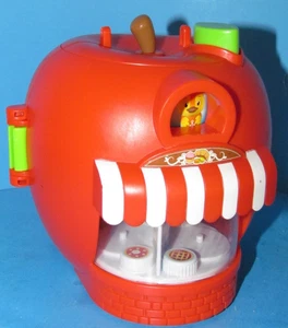 Vtg Vulli Rare "Apple 2-in-1" Cafe Rumilly Cedex Playset Incomplete 6" L@@K - Picture 1 of 11