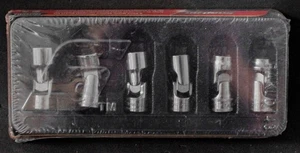 Snap On 206FSUMA 10 12 13 14 15 17 MM Metric Universal Socket Set 6 Pc w/ Tray - Bild 1 von 3