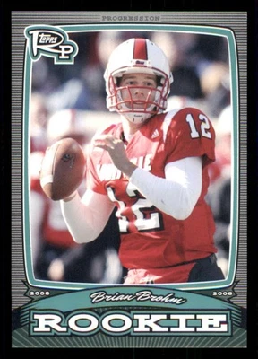 2008 Topps Rookie Progression Rookies #PRBB Brian Brohm - Image 1 of 2