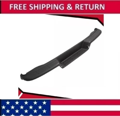 Almohadilla de parachoques trasero negra texturizada para Chevy Express GMC Savana 1996-2024 NUEVO Foto 1 de 4