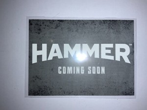 HAMMER HORROR WEB 1 PROOF PROMO CARD 