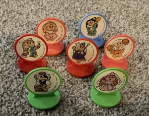 Vintage The Troll Co 1992 Rubber Stamps Lot of 7 - Troll Rubber Stamps - Picture 1 of 3