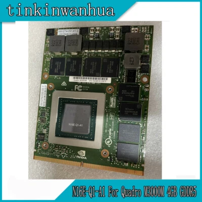 MXM Graphics Card For NVIDIA Quadro M3000M 4Gb GDDR5 Video Card N16E-Q1-A1 - Image 1 of 4