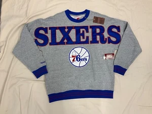 NEW MITCHELL AND NESS JACKETS PHILADELPHIA 76ERS LARGE - Picture 1 of 3
