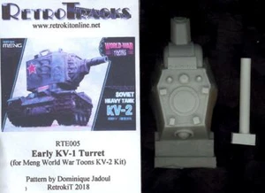 RetroKits Modelle EARLY KV-1 TURM für Meng World War Toons Kit - Bild 1 von 1