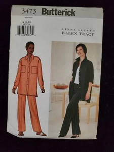 Butterick 3473 Misses Shirt & Pants Size 14,16,18 Uncut Sewing Pattern - Picture 1 of 2