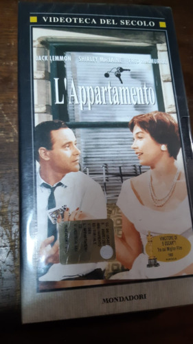 (VHS) VHS film L'appartamento in La videoteca del secolo editoriale Jack Lemmon