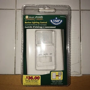 Heath Zenith motion lighting control SL-6115-WH 150 degree energy saver new - Picture 1 of 4