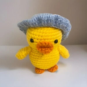 Handmade Crochet Duck/ Crochet Duck/ Stuffed Animal Duck Plush, Rubber Ducks - Picture 1 of 3