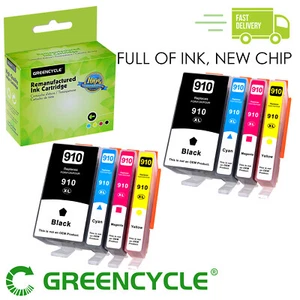 8PK 910XL 4-kolorowy wkład atramentowy do HP 910 Officejet Pro 9025 9026 9028 9029 - Zdjęcie 1 z 10