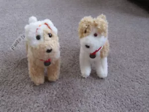 LOT American Girl Molly's dog Bennett & Emily's dog Yank in EUC Adult Collector - Picture 1 of 4