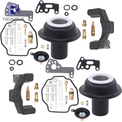 For Yamaha Virago 500 XV500 (XV500K) 1983 Carburetor Repair Kit Plunger Float X2 - Image 1 of 4