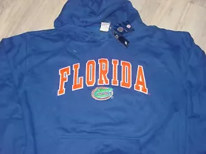 FLORIDA GATORS Sweatshirt mit Kapuze BESTICKT NEU ETIKETT Gr...- LARGE - Bild 1 von 9