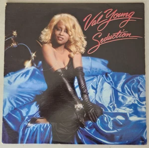 Val Young 12" LP Record Seduction Gordy 6147GL 1985 Soul Ultrasonic Cleaned - Picture 1 of 4