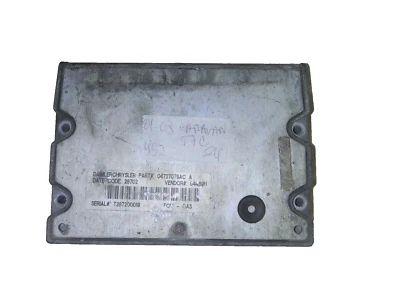 04727079AC Dodge Caravan o T&C 2001-2003 módulo de control multifunción Foto 1 de 4