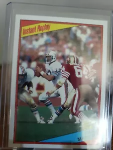 1984 Topps Dan Marino Instant Replay Football Card NM-MT centered - Bild 1 von 2