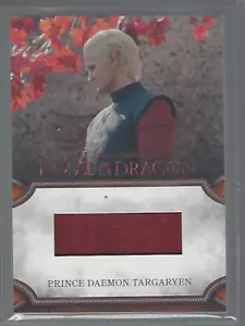 House of the Dragon Season 1 Prince Daemon Targaryan Relic RC34 - Picture 1 of 1
