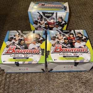 2023 Bowman MLB Baseball MEGA BOX CORBIN, GUNNAR, ADLEY RC Rookie Sealed 3 BOXES - Picture 1 of 1