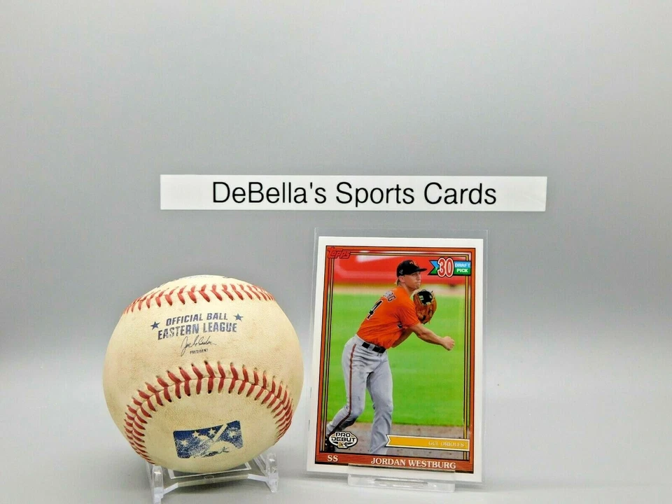 2021 Topps Pro Debut Minor League Jordan Westburg  #PD-186  Orioles - Image 1 of 2