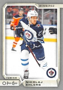 2018-19 O-Pee-Chee Silver #58 Nikolaj Ehlers - Picture 1 of 3