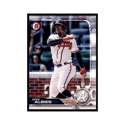 2019 Bowman Ozzie Albies Baseball Cards #96 - Image 1 of 3